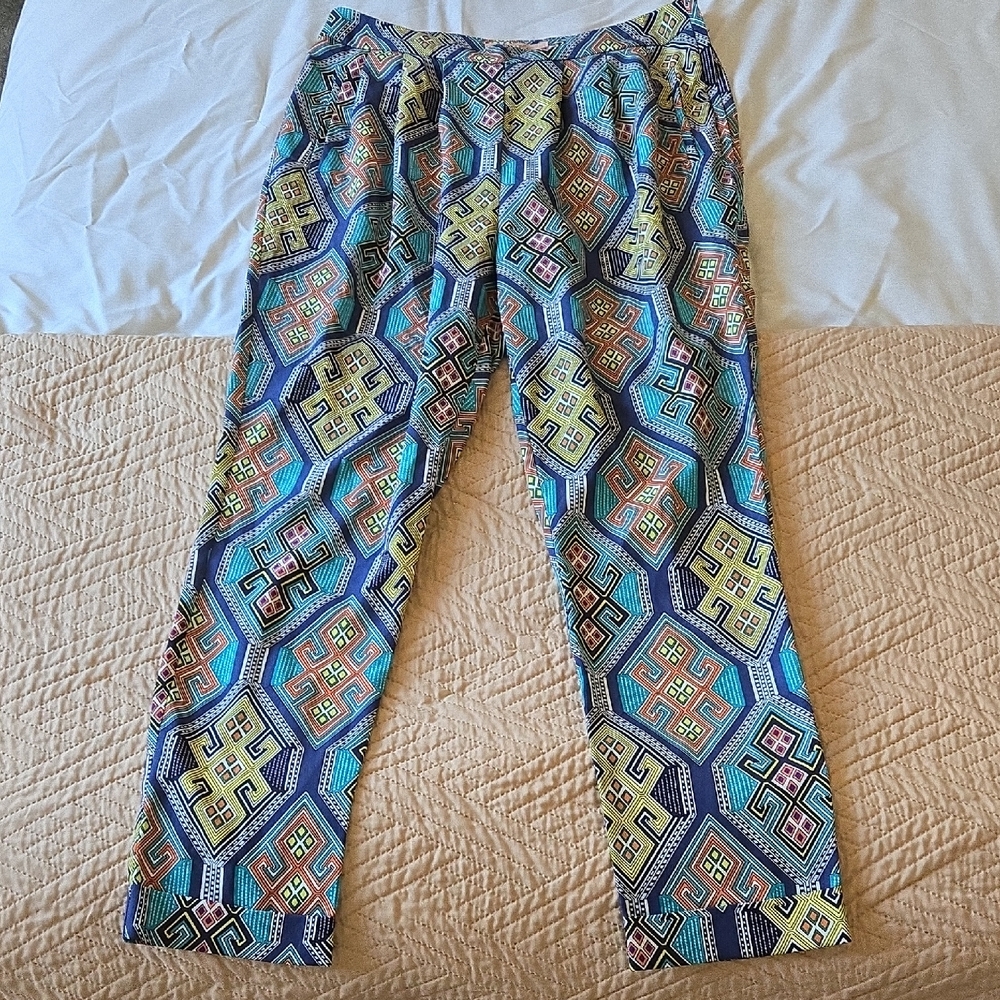 Mara Hoffman Multicolor Geometric Pants